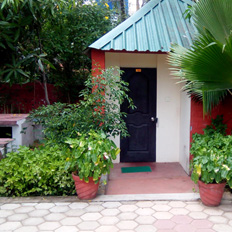 Soorya Beach resort in pondicherry room front view